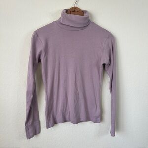 Eddie Bauer Lavender Long Sleeve Tee